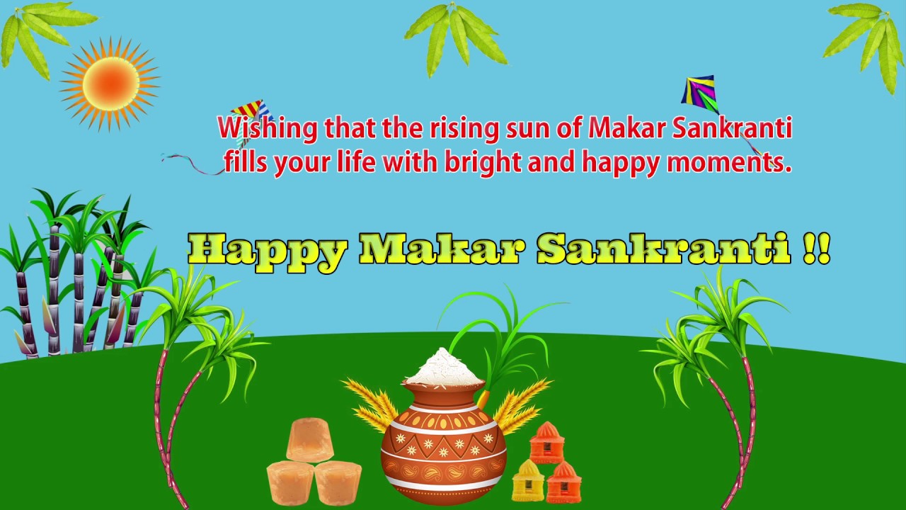 Makar Sankranti wishes English| Happy Sankranti Whatsapp Status ...