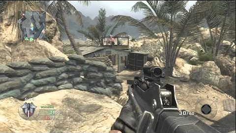 Black Ops: Team DeathMatch on Firing Range w/ Commando 28-1