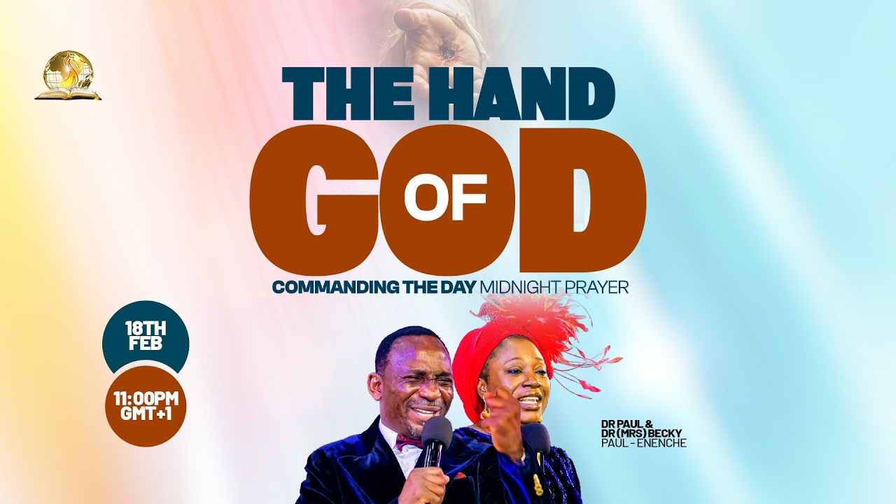 COMMANDING THE DAY MIDNIGHT PRAYER || THE HAND OF GOD || 18-02-2026