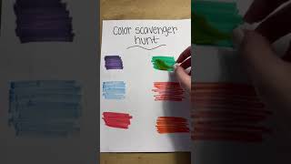 Here is a fun way to practice color recognition!