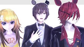 [MMD FNAF]Somebody that I used to know a Capella