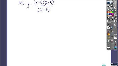 11.24 Graphing Rational Functions Part 2 - Holes