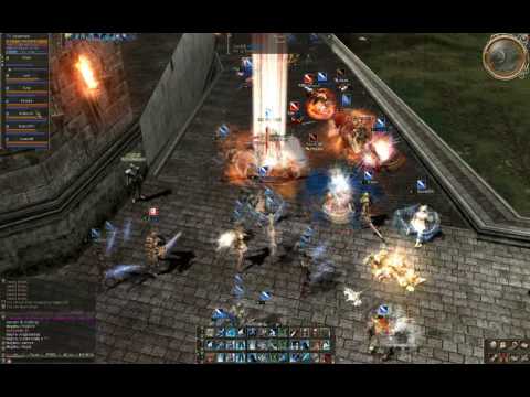 Lineage 2 official server LUNA PVP/Siege movie - D...