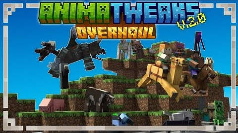A COMPLETE Animation Pack for MINECRAFT BEDROCK | AnimaTweaks: Overhaul V.2 Release!