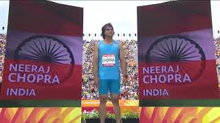 Gold Medal #Neeraj Chopra in Commonwealth Games 2018 #TokyoOlympics #GoldForIndia