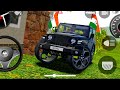 Modified black Mahindra Thar gameplay video Indain car game 2026 android games #cargame #viral#video