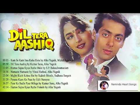 Dil Tera Aashiq   Full Album Songs   Salman Khan, Madhuri Dixit, Nadeem Shravan   Hit Hindi Song