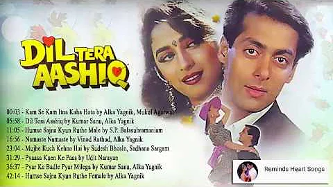 Dil Tera Aashiq   Full Album Songs   Salman Khan, Madhuri Dixit, Nadeem Shravan   Hit Hindi Song