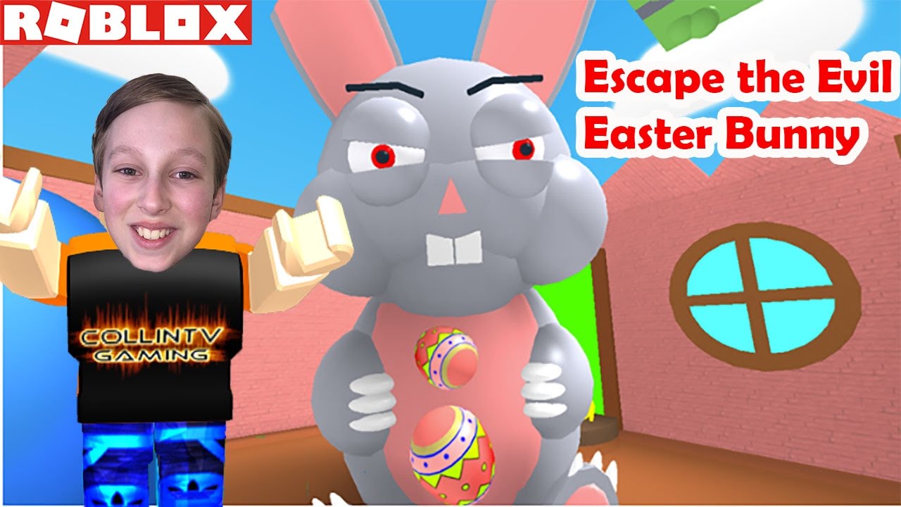 Roblox Escape The Evil Easter Bunny Roblox Obby Gameplay - escape the easter bunny obby roblox youtube