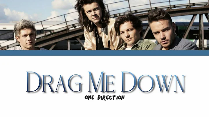 ONE DIRECTION - DRAG ME DOWN lyrics (Color Coded)