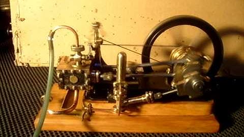Scratch Built Horizontal Mill Engine of Very fine quality