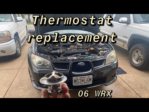 How To Replace Your Thermostat (2006 Subaru WRX)