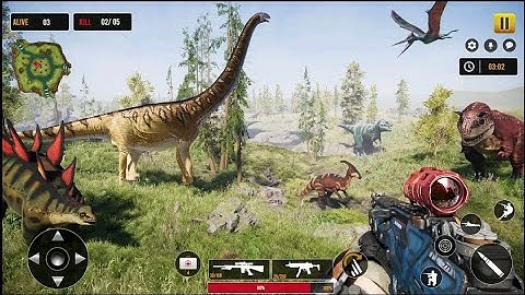 T-rex Deadly Dinosaur Hunting Game  – Android Gameplay