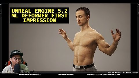 Unreal Engine 5.2 ML Deformer Sample First Impression