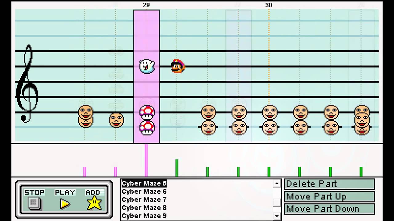 Mega Man X5 Zero Stage 1 on Mario Paint Composer 2.0 YouTube