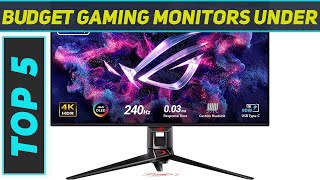 Top 5 Best Budget Gaming Monitors Under $300  2024