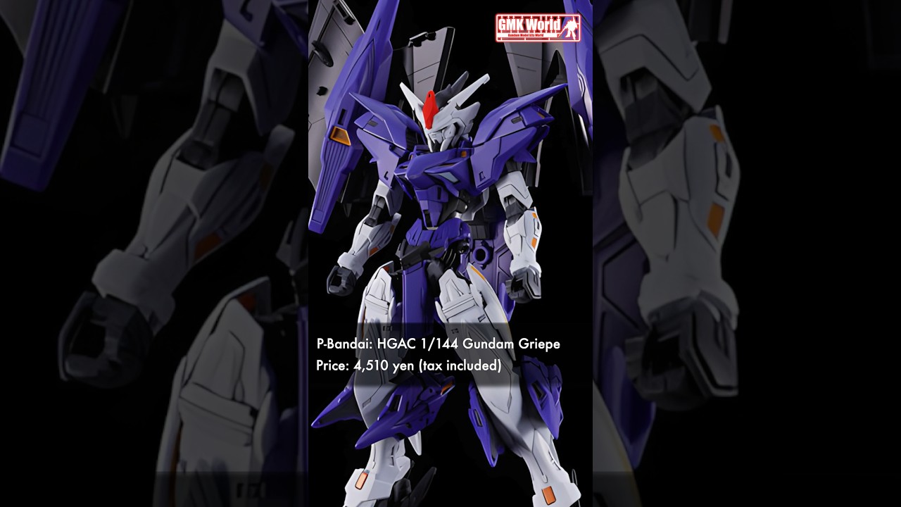 P-Bandai: HGAC 1/144 Gundam Griepe - Release Info(ガンダムグリープ