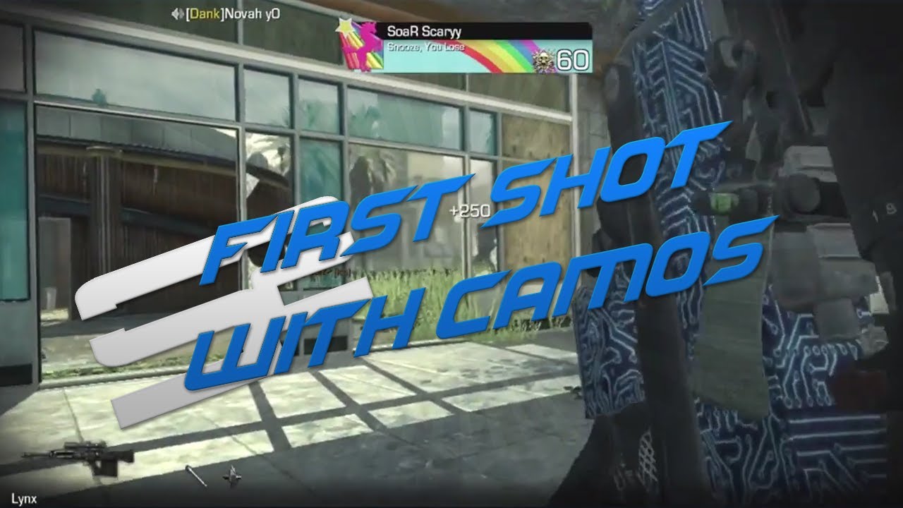 SoaR Scares: First shot with the new camos! (CIRCUIT CAMO!)