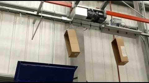 Power track 30 - Waste carton delivery conveyor system