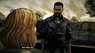 Cool little conversation between Lee, Katjaa, and Clementine in the Walking Dead Game.