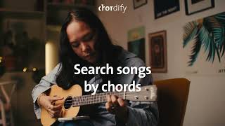 Search songs by chords