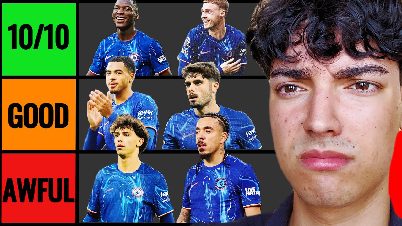 Rating EVERY Chelsea Player’s 2024/25 Season… (Tier List)