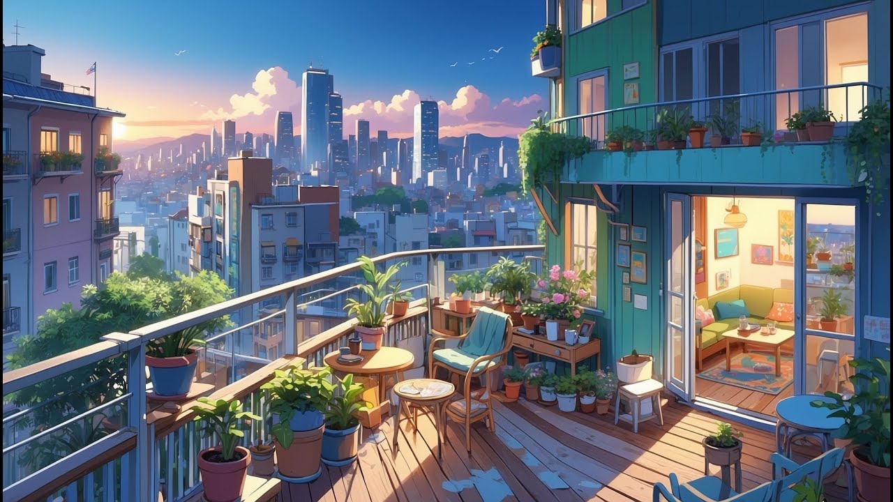 Waking Up in the City 🌞 Calm Lofi for Mindful Mornings