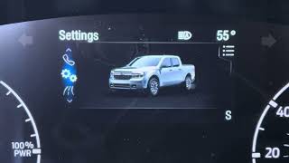 How to reset the oil light on a 2022 FORD MAVERICK