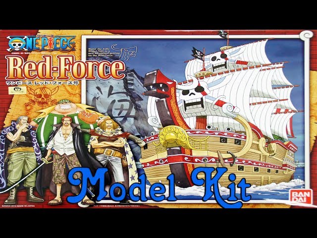 Maquette du bateau Red Force 30cm par Bandai - One Piece