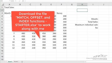Funciones de búsqueda en Excel (Parte 2): Funciones COINCIDIR, DESREF y INDICE