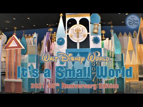 Walt Disney World | It's a Small World | 2021 | 50th Anniversary | Full Ride