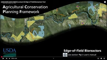 (ARCHIVED 2018 VIDEO) Lecture 20: Edge of Field Bioreactors Tool