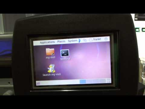Custom USB LCD Framebuffer device running X11, glxgears and emc2