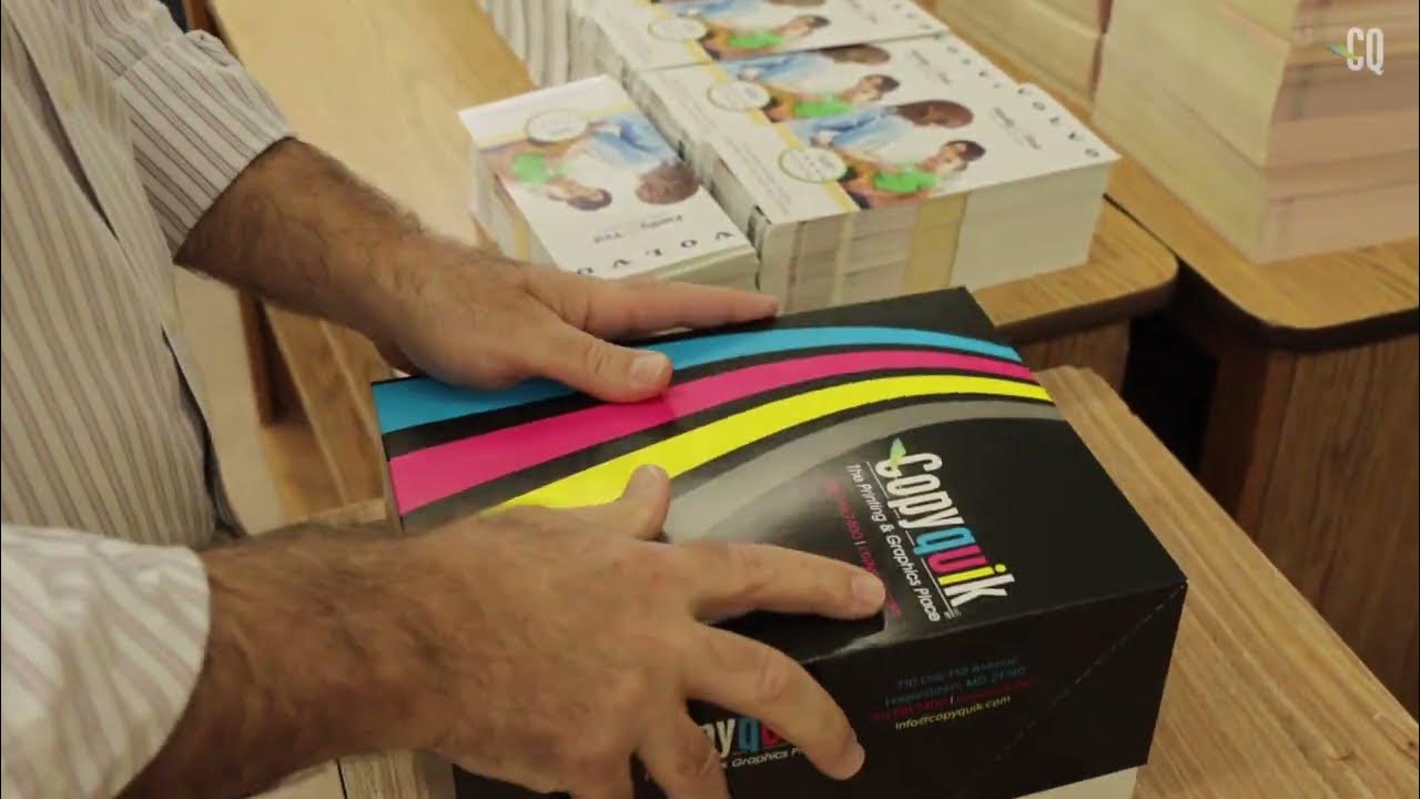 Behind the scenes at Copyquik Printing! YouTube