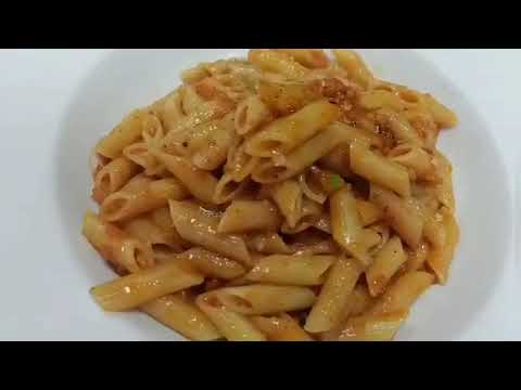مكرونة بنا ارابياتا علي الطريقة الايطالية مع الشيف حسن مطبخ حسن
