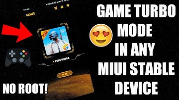 GAME TURBO MODE IN ANY MIUI STABLE DEVICE | POCO F1 GAME MODE IN ANY XIAOMI DEVICE | REDMI NOTE 5PRO