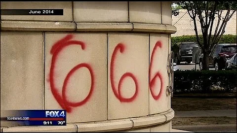 Man accused of '666' taggings at LGBT landmarks speaks out