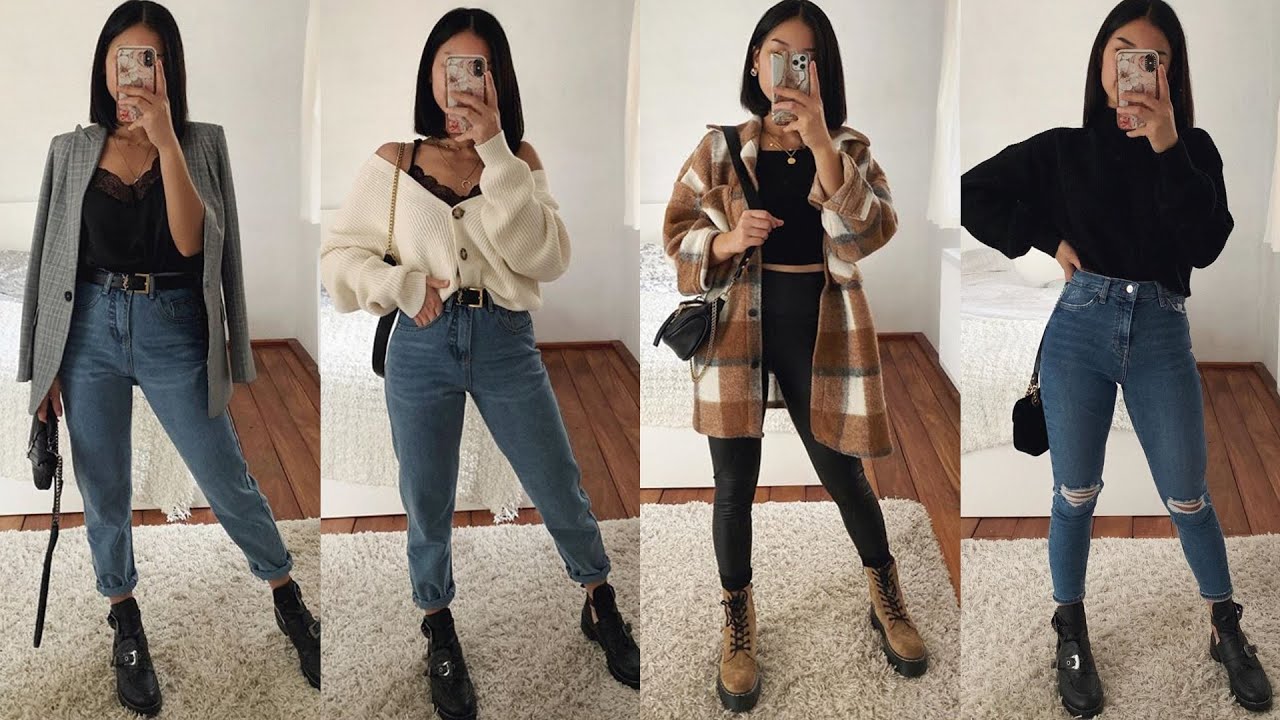 OUTFITS CASUALES PARA IR A LA UNIVERSIDAD/ EL COLEGIO - LOOKS PARA ASISTIR  A CLASES ! - YouTube