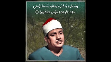 الشيخ عبدالباسط رحمه الله / سورة #الروم .