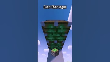 Minecraft Car Garage 🚘🚗 #minecraft #minecraftbuilding #gaming #shorts  #car