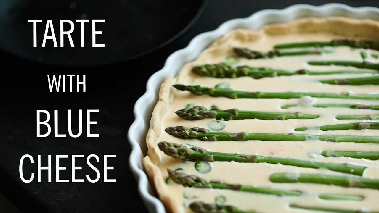 Asparagus Quiche with Blue Cheese YouTube