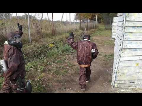8 октября 2016 г. школьники - детский пейнтбол в Тульском Легионе