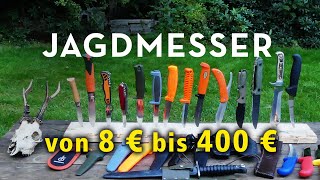 Jagdmesser: NEUE Geheimtipps und Klassiker, billig bis teuer (Review und Vergleich)