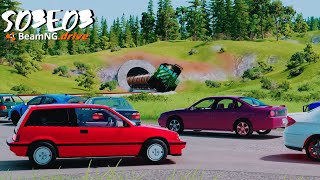 Beamng Drive: Seconds From Disaster (+Sound Effects) |Part 23| - S03E03