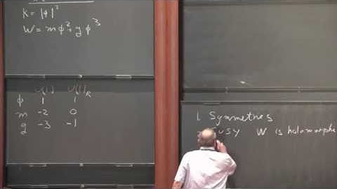 Supersymmetric Quantum Field Theories (1 of 3) - Nathan Seiberg