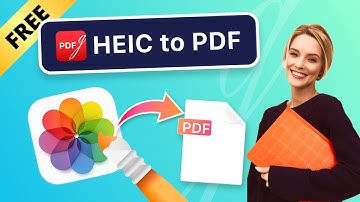 How to Convert Image to PDF File | Convert HEIC