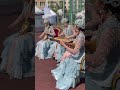 Beautiful Kazakh Women Playing Traditional Kazakh Instruments