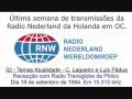 RADIO NEDERLAND - 02 - TEMAS DA ATUALIDADE - C. LAGOEIRO e L. HENRIQUE - SW 15.315 kHz. (19/09/94)