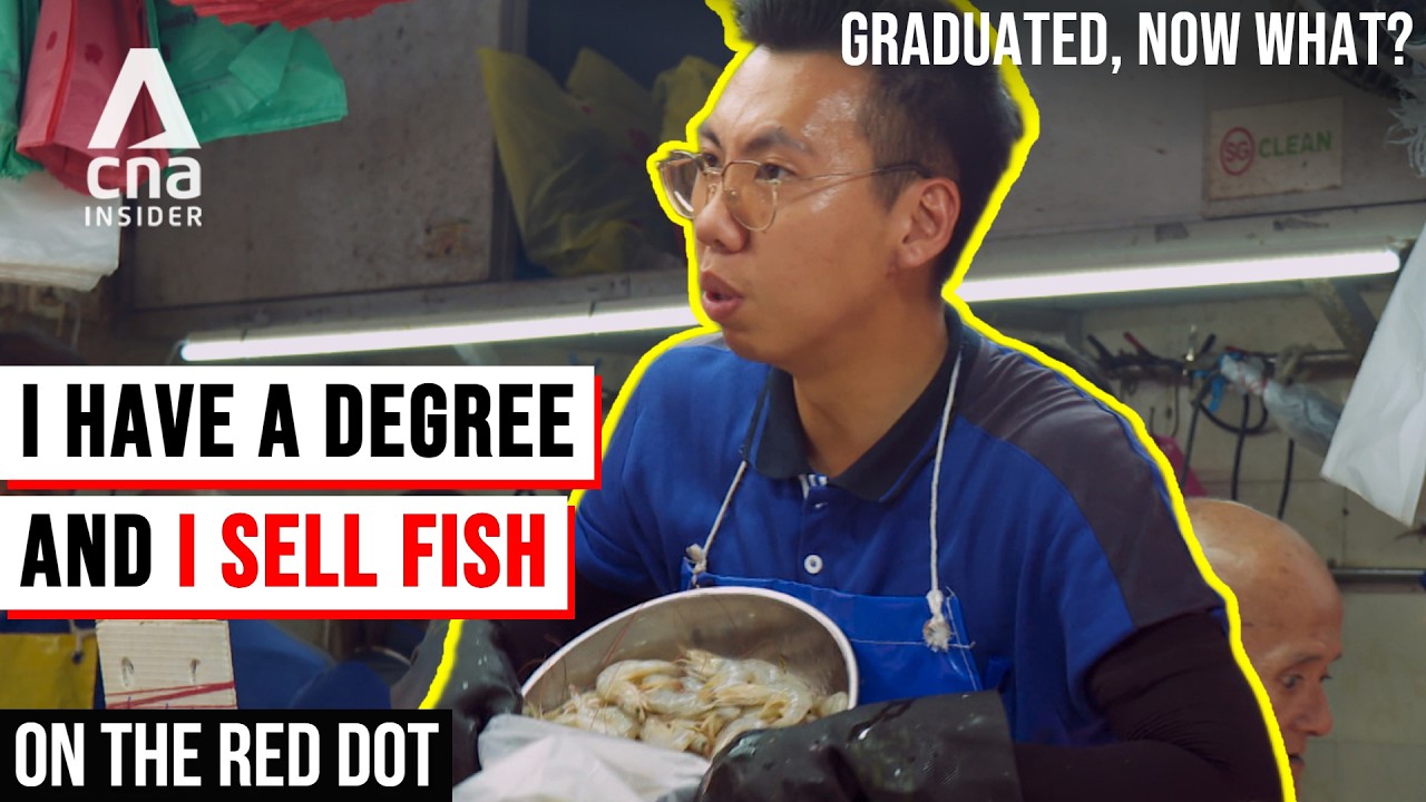 Millennial Fishmonger Speaks Many Languages, Has A Tourism Management Degree | On The Red Dot