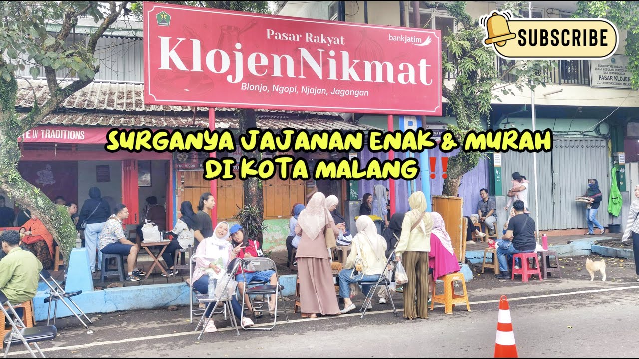 RAHASIA Pasar KLOJEN MALANG yang Tak Pernah Sepi! Apa yang Membuatnya Begitu?